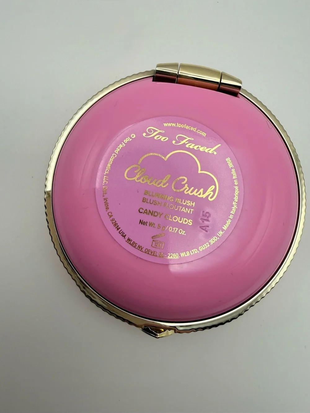Too Faced Cloud Crush Blurring Powder Blush - Candy Clouds 5g / 0.17 oz
